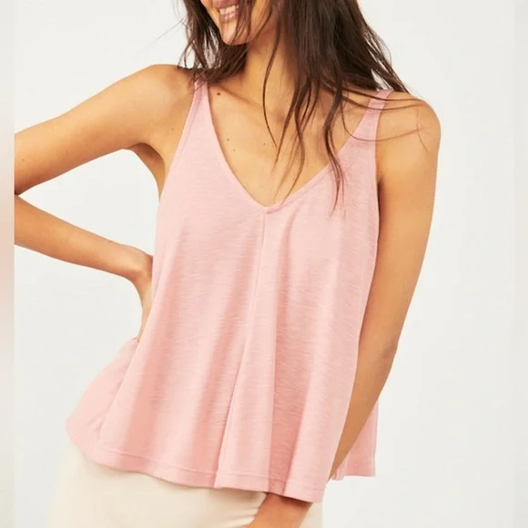Free People Dani Swing Tank in Lavender - Size Small - Picture 9 of 10